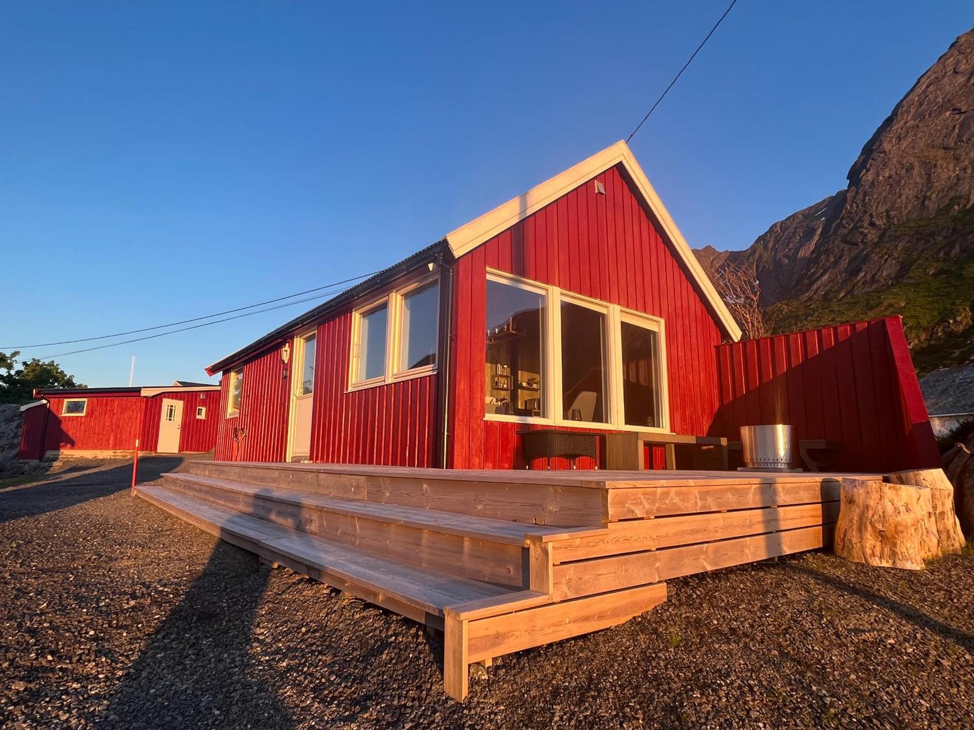 Villa Reinefjord Panorama Moskenes Esterno foto