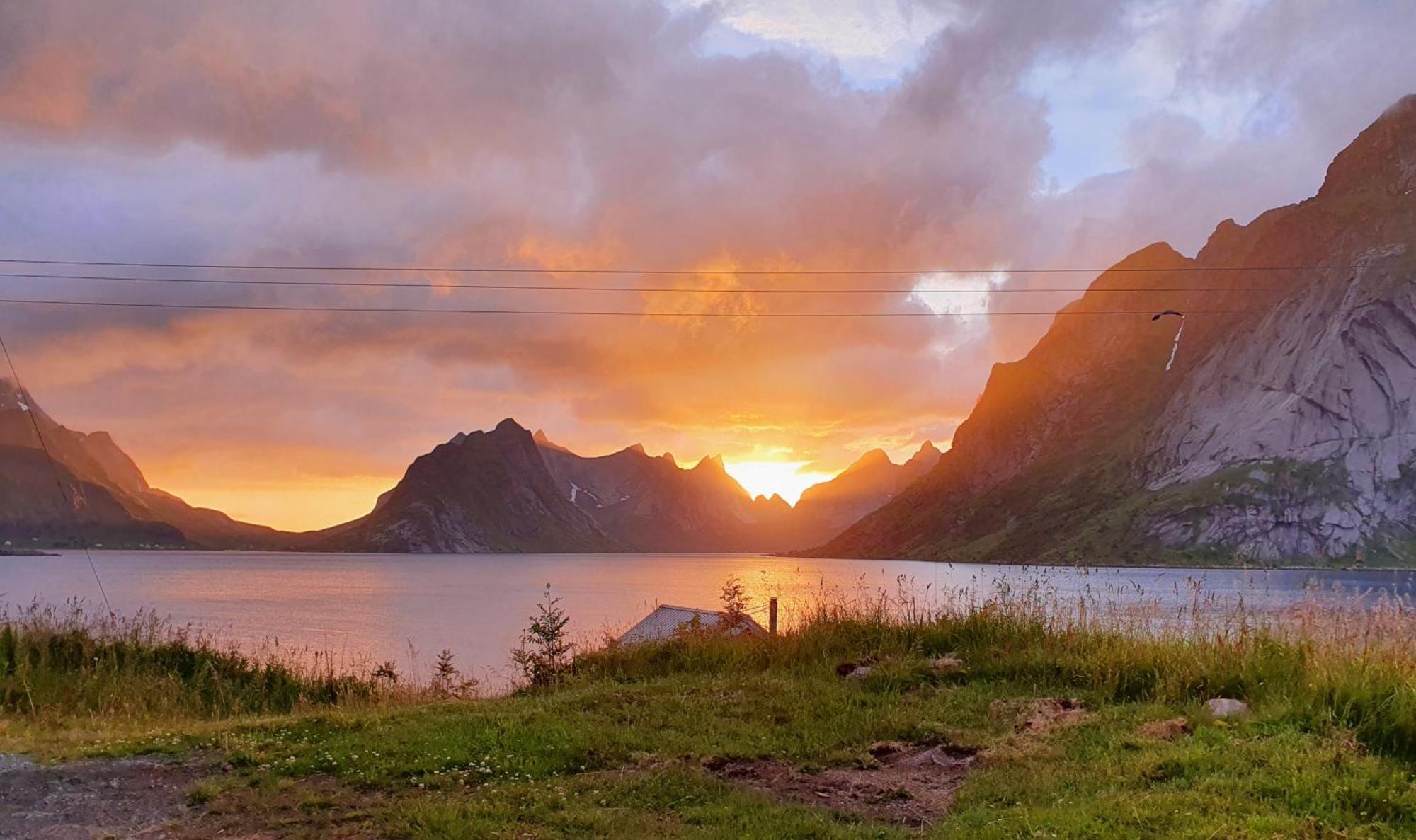 Villa Reinefjord Panorama Moskenes Esterno foto